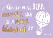 Postkartenserie "Weise mir, Herr" - 12 Stück Postkartenserie "Weise mir, Herr" - 12 Stück