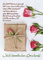 Doro Zachmann - Postkarten: Welch himmlisches Geschenk, 4 Stück Postkarten: Welch himmlisches Geschenk, 4 Stück