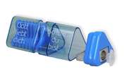 Anspitzer/Radiergummi "Gott liebt dich so wie du bist" - blau Anspitzer/Radiergummi "Gott liebt dich so wie du bist" - blau