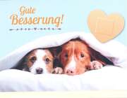 Faltkarte - Gute Besserung Faltkarte - Gute Besserung