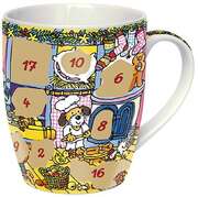Adventskalender-Tasse "Weihnachtsbäckerei" Adventskalender-Tasse "Weihnachtsbäckerei"