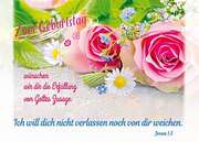Postkarten Geburtstag, 6 Stück Postkarten Geburtstag, 6 Stück