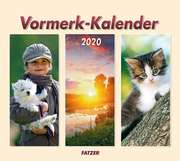 Vormerk-Kalender 2020 Vormerk-Kalender 2020