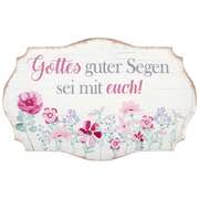 Metallschild "Gottes guter Segen" Metallschild "Gottes guter Segen"