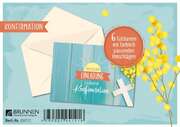 Faltkarten 6er Set - Herzliche Einladung zu meiner Konfirmation Faltkarten 6er Set - Herzliche Einladung zu meiner Konfirmation