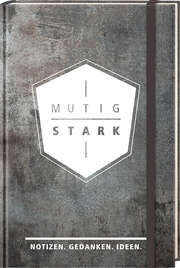 Notizbuch "mutig und stark" Notizbuch "mutig und stark"