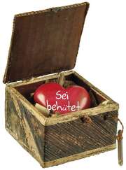 Geschenk-Box Bananenblatt - Sei behütet Geschenk-Box Bananenblatt - Sei behütet