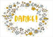 Postkartenserie "Danke!" - 10 Stück Postkartenserie "Danke!" - 10 Stück