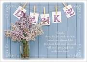 Postkarten: Danke, 4 Stück Postkarten: Danke, 4 Stück