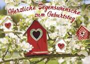 Postkarten: Herzliche Segenswünsche, 4 Stück Postkarten: Herzliche Segenswünsche, 4 Stück