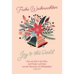 Postkarten: Frohe Weihnachten, 4 Stück Postkarten: Frohe Weihnachten, 4 Stück