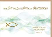 Faltkarte "Alles Gute und Gottes Segen" - Konfirmation Faltkarte "Alles Gute und Gottes Segen" - Konfirmation
