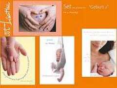 Faltkarten-Set Geburt 2 Faltkarten-Set Geburt 2