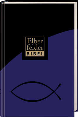 Elberfelder Bibel - Standardausgabe, 2-farb. Kunstleder mit Fischmotiv