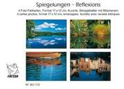 Faltkartenbox Spiegelungen, 4 Stück Faltkartenbox Spiegelungen, 4 Stück