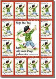 Aufkleber-Gruß-Karten: Möge dein Tag (1x4) Aufkleber-Gruß-Karten: Möge dein Tag (1x4)