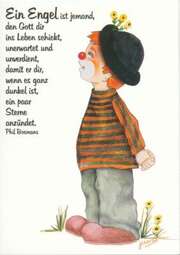 Phil Bosmans - Maria Conception Sáenz de Cabezón - Postkarten: Ein Engel ist jemand ..., 12 Stück Postkarten: Ein Engel ist jemand ..., 12 Stück