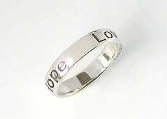 Fingerring "Faith Hope Love" - 18 mm Fingerring "Faith Hope Love" - 18 mm
