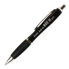 Kugelschreiber "Schön, dass es dich gibt" - schwarz
