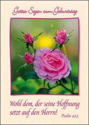 Postkarten Geburtstag, 6 Stück Postkarten Geburtstag, 6 Stück