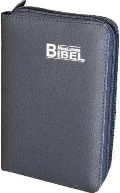 NeueLuther Bibel F.C. Thompson Studienausgabe - Leder/Blau