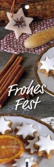 Tee-Lesezeichen "Frohes Fest"