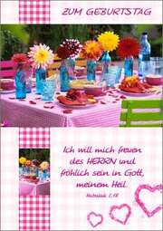 Grußkarte - Zum Geburtstag Grußkarte - Zum Geburtstag