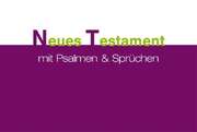 Das Neue Testament "Motiv weiß/lila" Das Neue Testament "Motiv weiß/lila"