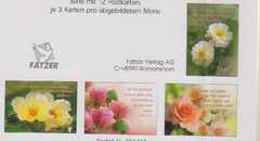 Postkartenserie Rosen, 12 Stück
