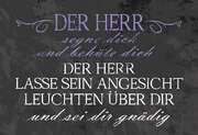 Wandschmuckschild - Der Herr segne dich Wandschmuckschild - Der Herr segne dich