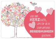 Was dein Herz sucht, ... - Faltkarte Was dein Herz sucht, ... - Faltkarte