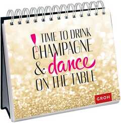 Time to drink champagne - Aufstellbuch Time to drink champagne - Aufstellbuch