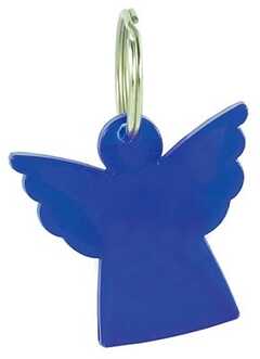 Schlüsselanhänger "Engel" - blau