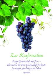 Irmgard Erath - Faltkarte "Zur Konfirmation" Faltkarte "Zur Konfirmation"